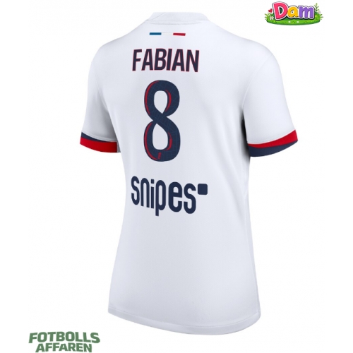 Paris Saint-Germain Fabian Ruiz #8 Bortatröja Kvinnor 2025-26 Kortärmad
